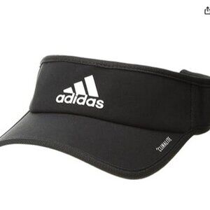 NWT Adidas Black Climalite Superlite Performance Visor, OS